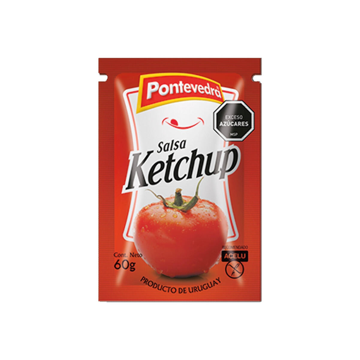 KETCHUP PONTEVEDRA SACHET 60GR 