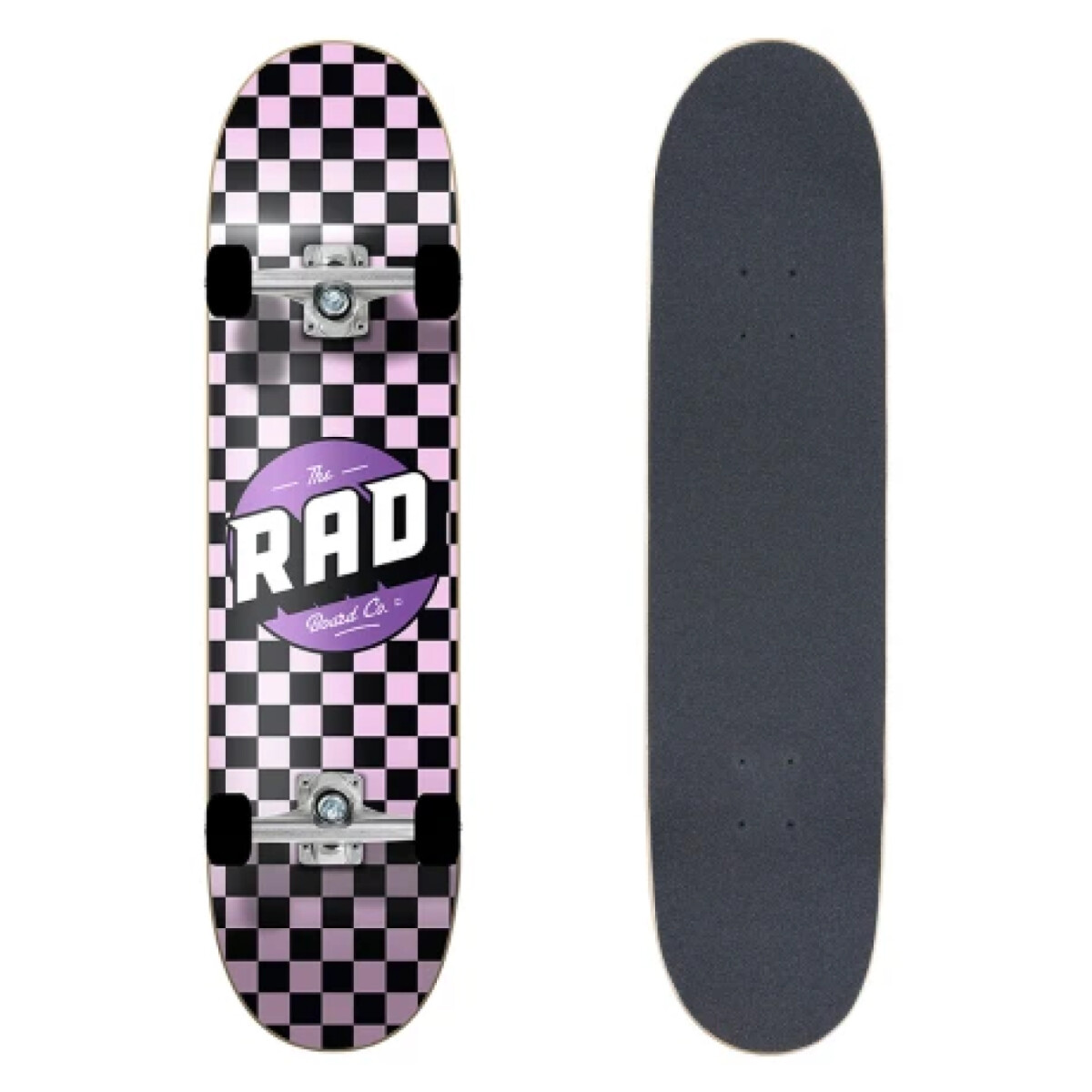 Skate armado rad DUDE CHECKERS POWDER PINK / BLACK - 7.5" 