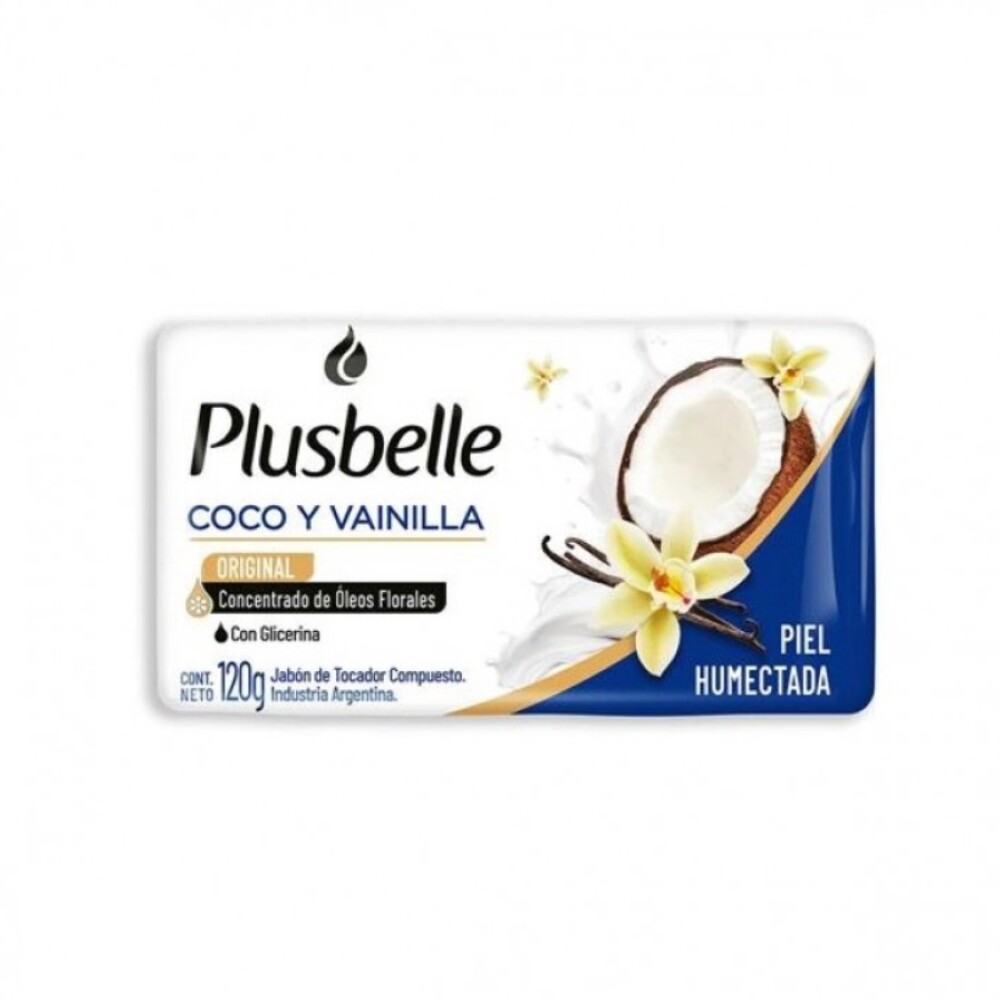 PLUSBELLE JABON COCO-VAINILA X 120G única