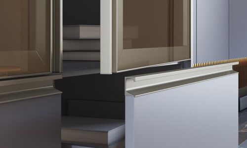 Perfil tirador para mueble RM 086 champagne Perfil Tirador Para Mueble Rm 086 Champagne