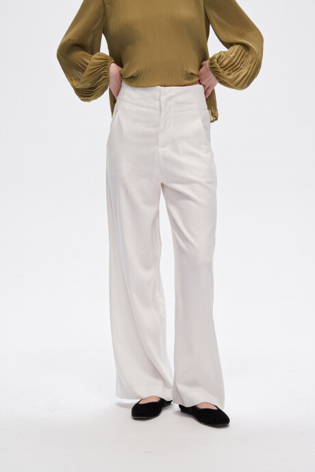 Pantalon Tivon Marfil / Off White