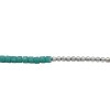 Pulsera cuadrados-Plata 925-Resina verde-PU3027 sinpiedra