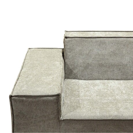 SOFÁ MODULAR 3 CUERPOS ESPUMA NATURAL-BEIGE LUNA BEIGE