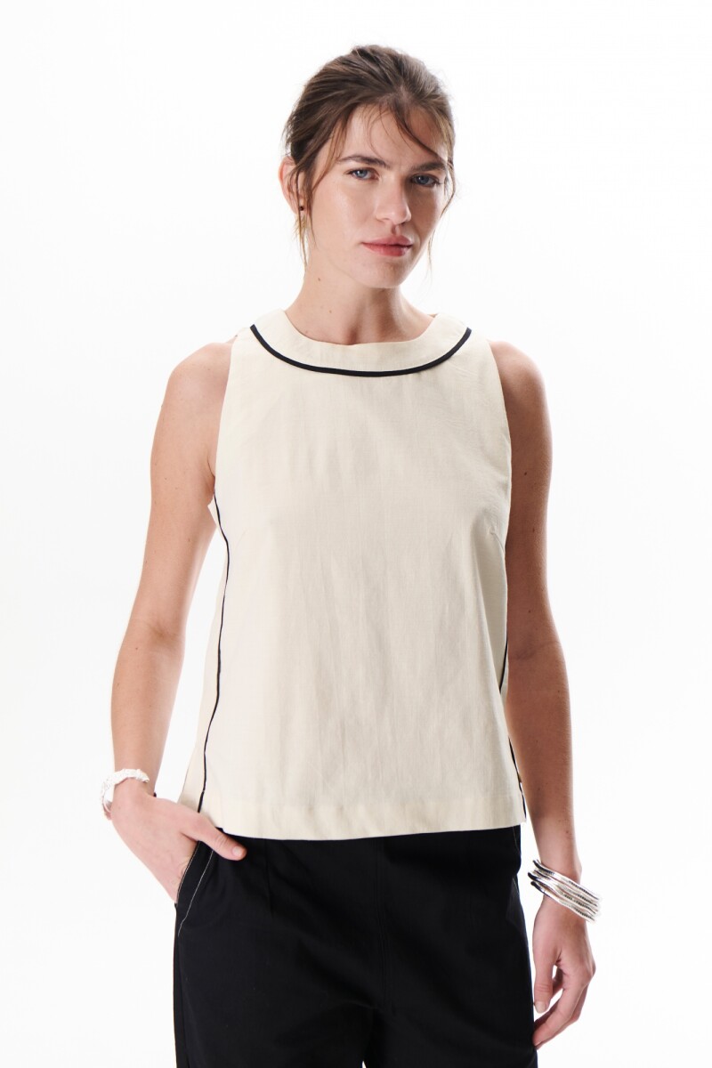 TOP LINO STRECH VIVI BEIGE