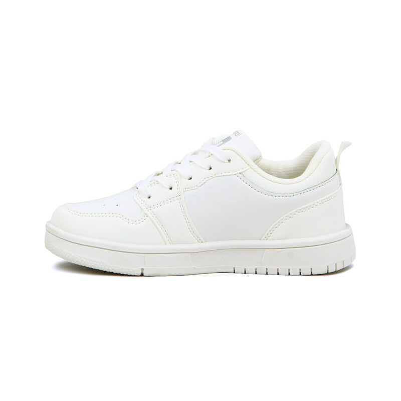 Austral Calzado Deportivo Galactic Acordonado Con Velcro Blanco-plata