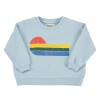 SS25.FLP2505B Buzo Niños Manga Larga Celeste Eighties Piupiuchick - 18 Meses