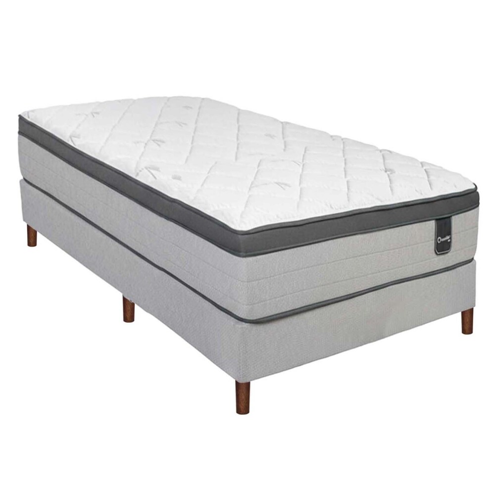 SOMMIER DE RESORTES VELVET A 1 PLAZA