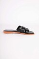 SANDALIA PADDOCK TRAPANI Negro