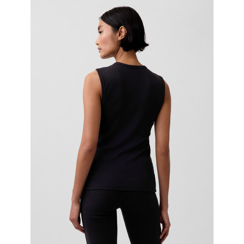 SL MOD WIDE RIB CARDI SHELL BLACK
