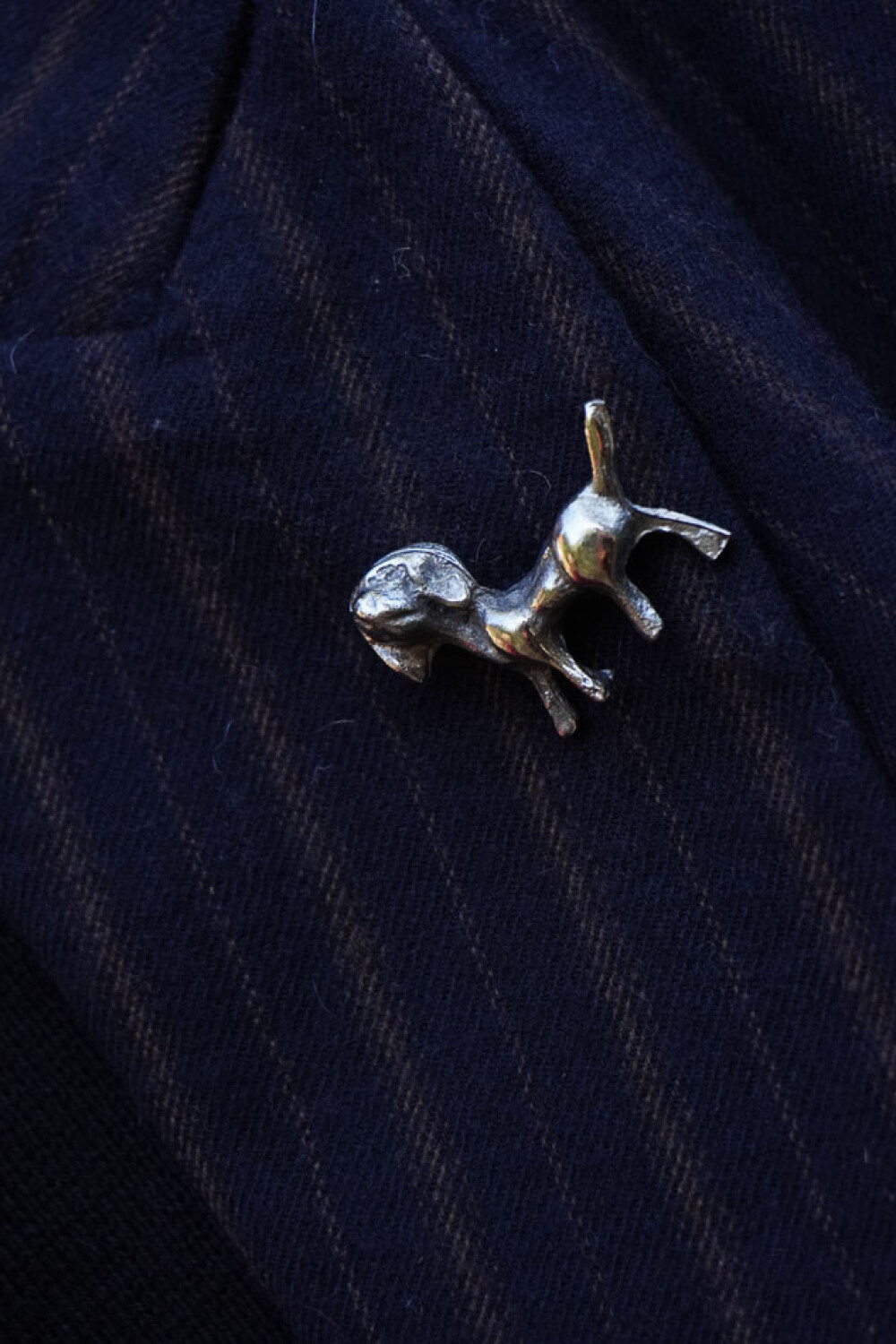 Doggie Pin Plateado