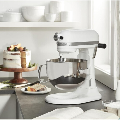 Batidora Planetaria Artisan 6,6 Litros Bowl Lift Blanca KitchenAid Batidora Planetaria Artisan 6,6 Litros Bowl Lift Blanca KitchenAid