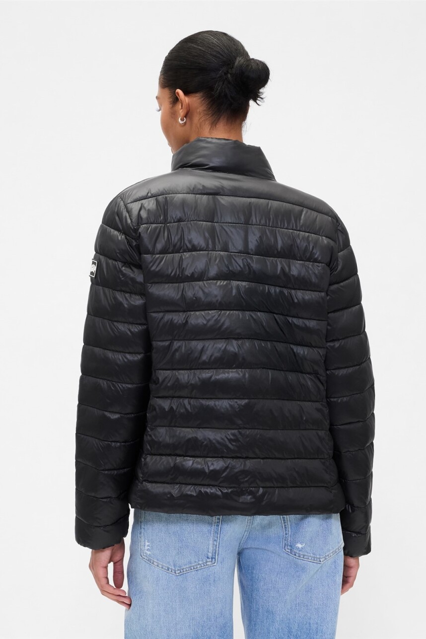 Campera Puffer Mujer Black 1