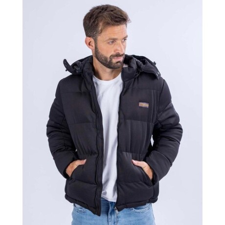 Campera para hombre con capucha UFO Maroon Negra XL