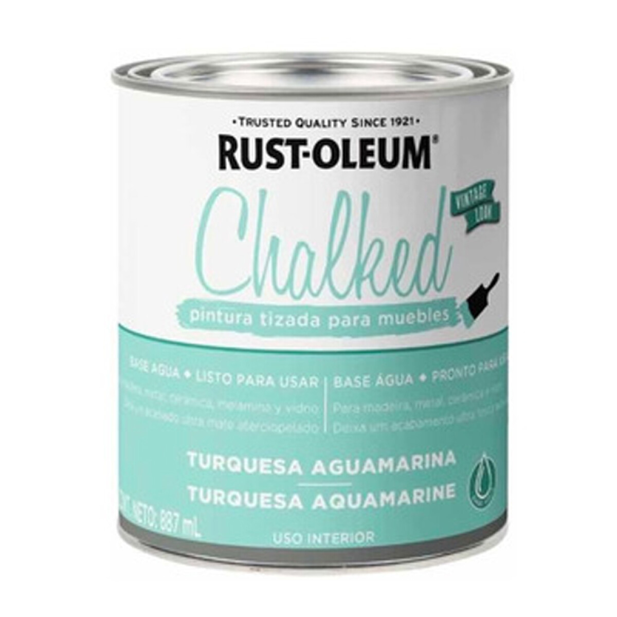 BROCHABLE RUST OLEUM VERDE MENTA 0.887 LT - N/a 