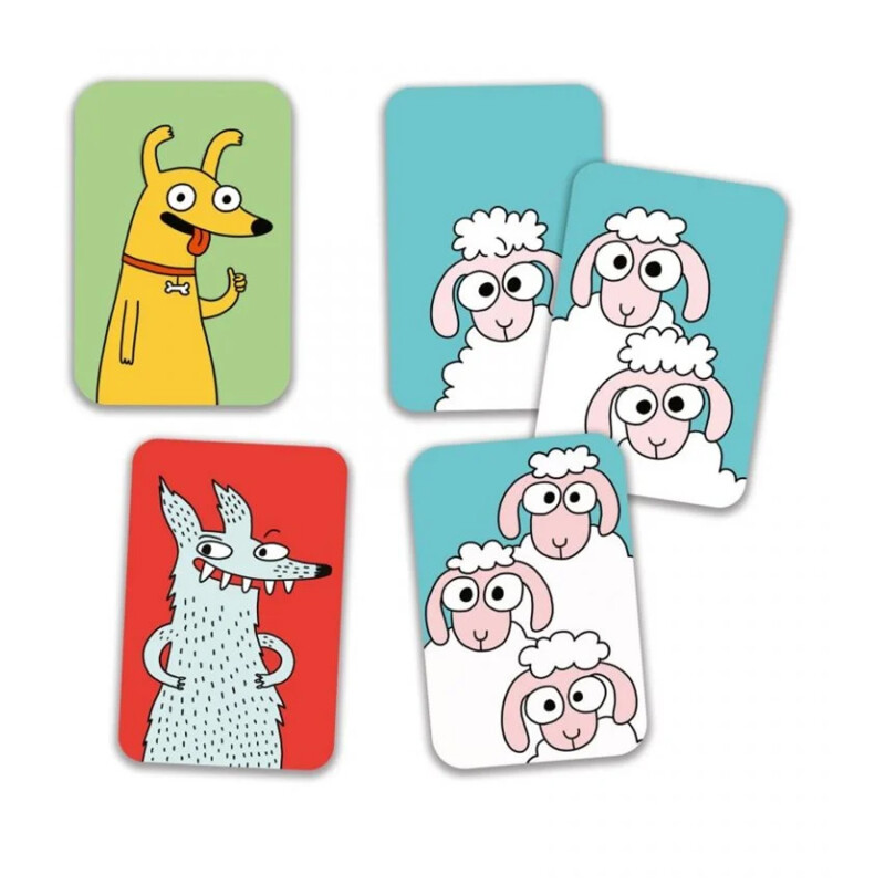 Juego de Cartas Swip'Sheep Djeco Juego de Cartas Swip'Sheep Djeco
