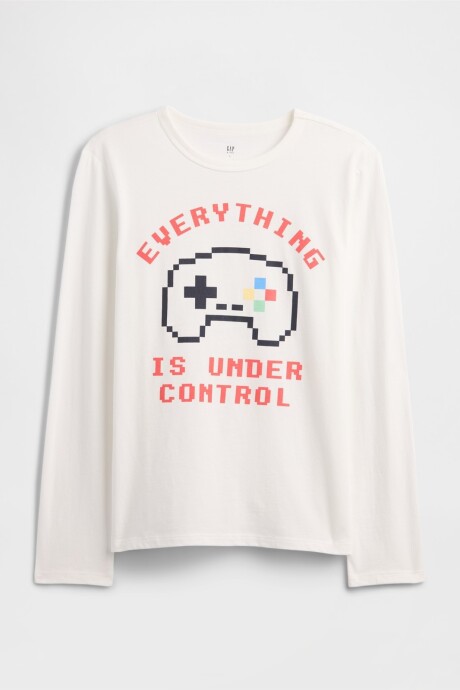 Remera Gráfico Niño New Off White