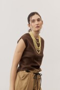 Remera Talaia MARRON