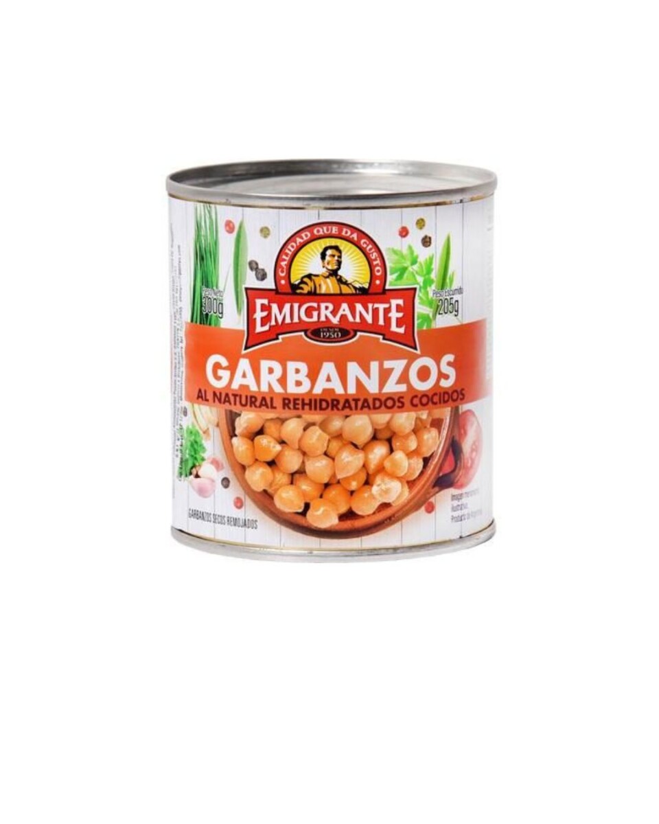 GARBANZOS AL NATURAL REHIDRATADOS COCIDOS 300G 
