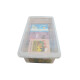 Caja organizadora 5,5lt TRANSPARENTE