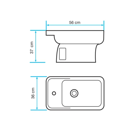 Bidet Sin Transferencia Modelo Torrens 000