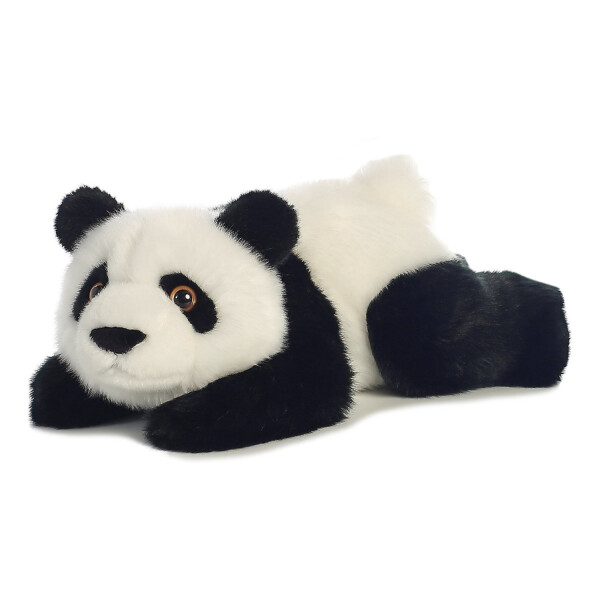 Oso Panda Peluche Acostado Aurora Miyoni Suave Felpa Juguete Oso Panda Peluche Acostado Aurora Miyoni Suave Felpa Juguete