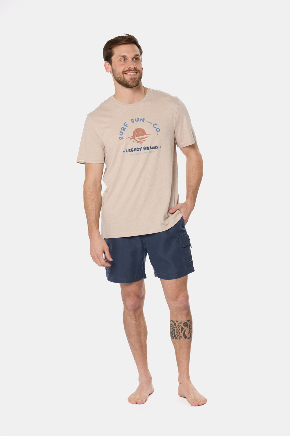 SHORT DE BAÑO CARGO Azul