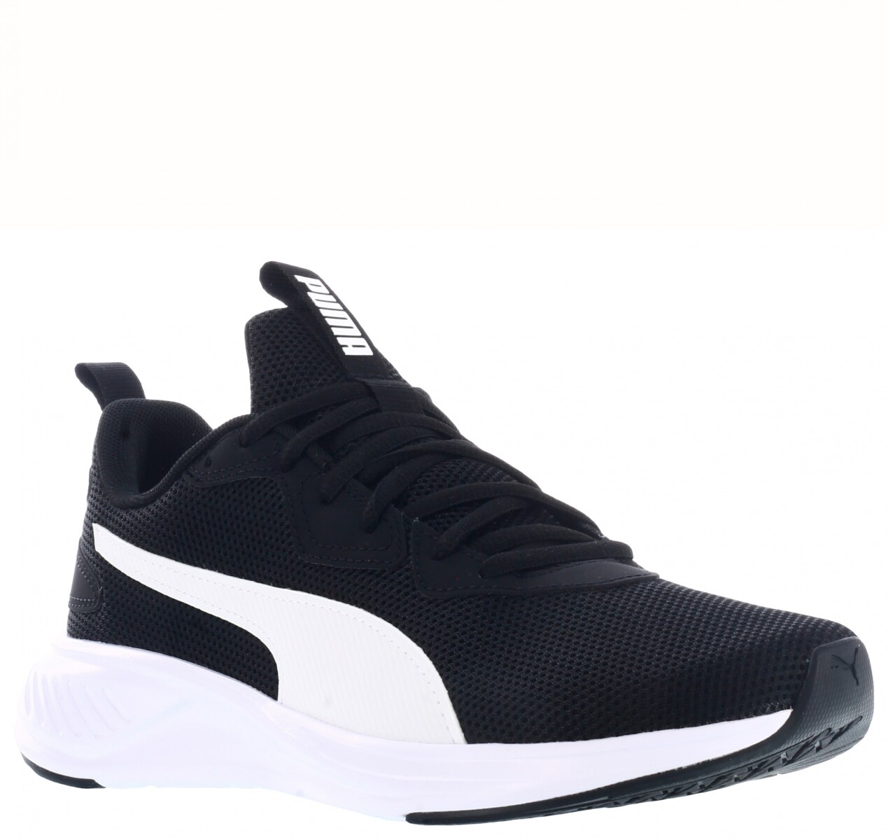 Championes de Hombre Puma Run Incinerate Mns Puma - Negro - Blanco 