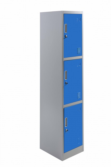 Guardabultos Locker Metálicos De 3 Puertas Guardarropas Guardabultos Locker Metálicos De 3 Puertas Guardarropas