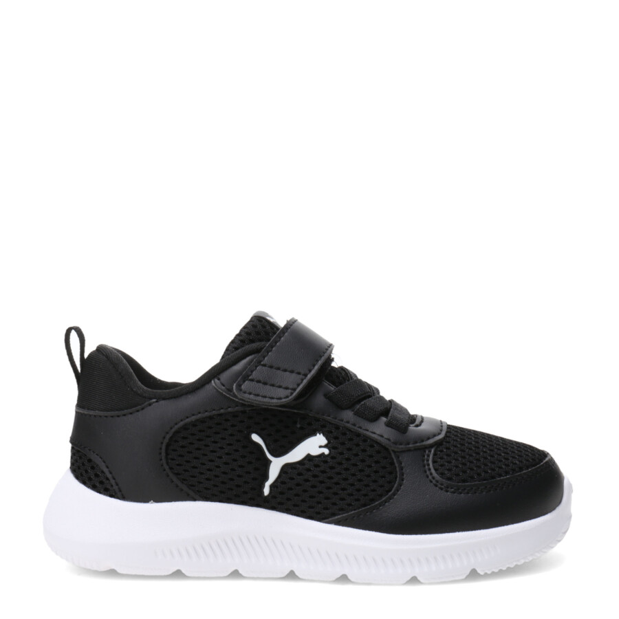 Championes de Niños Puma Fun Racer 2 Negro - Blanco