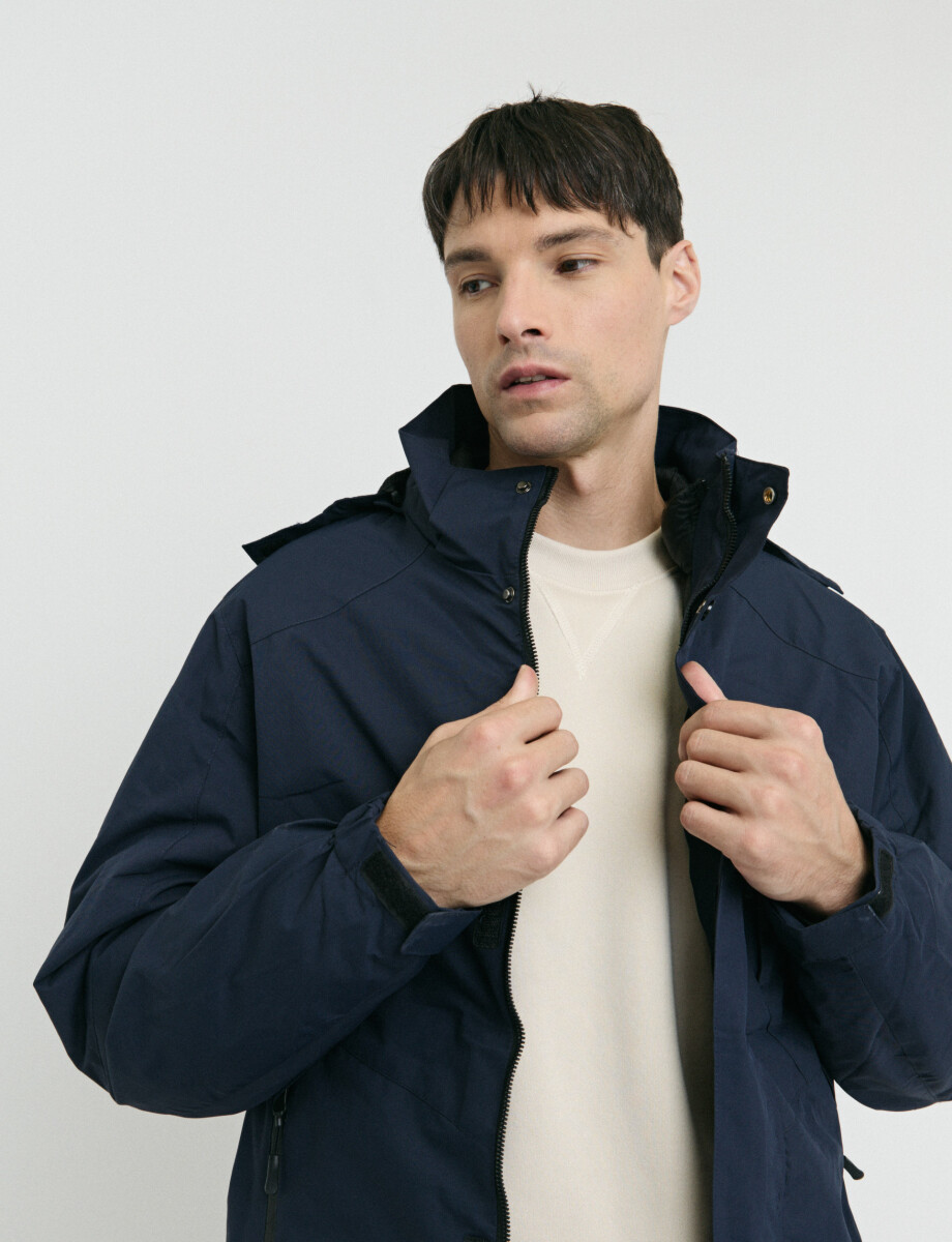 300413 CAMPERA HARRY Azul Oscuro
