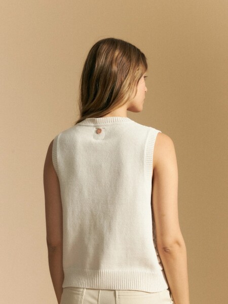 CHALECO ALLIE OBIDOS CRUDO