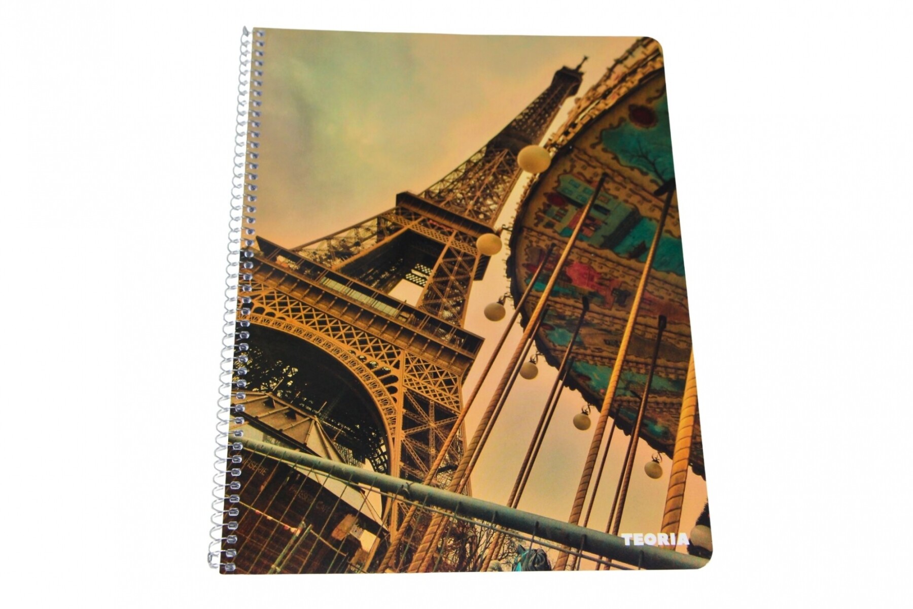CUADERNOLA TEORIA 70 HOJAS RAYADA - TAPA EIFFEL 