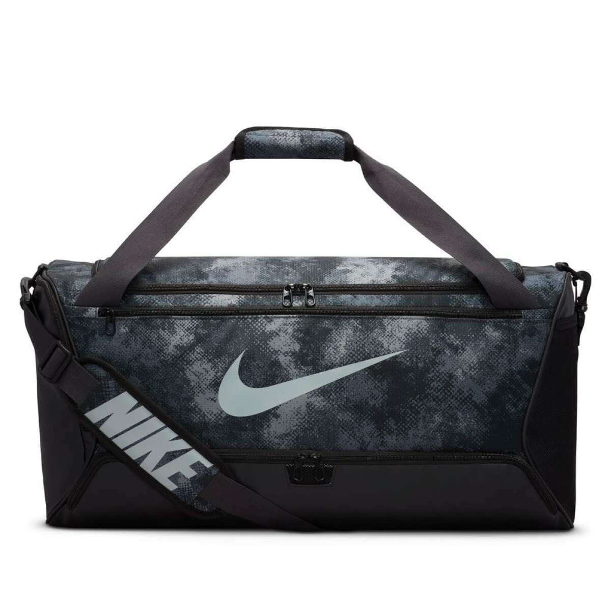 Valija Nike Brasilia 60L Unisex - Gris 