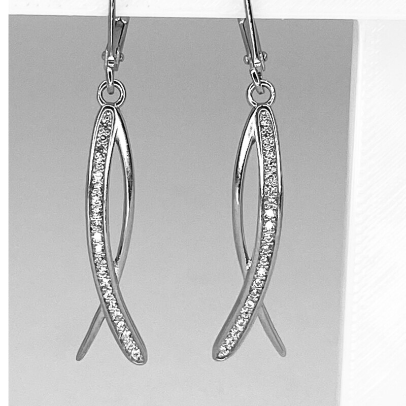 CARAVANAS COLGANTE CON CIRCONIAS 82039 L2dslf-01649-c-x3