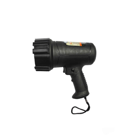 Foco de mano led 10 w recargable 200 m NEGRO