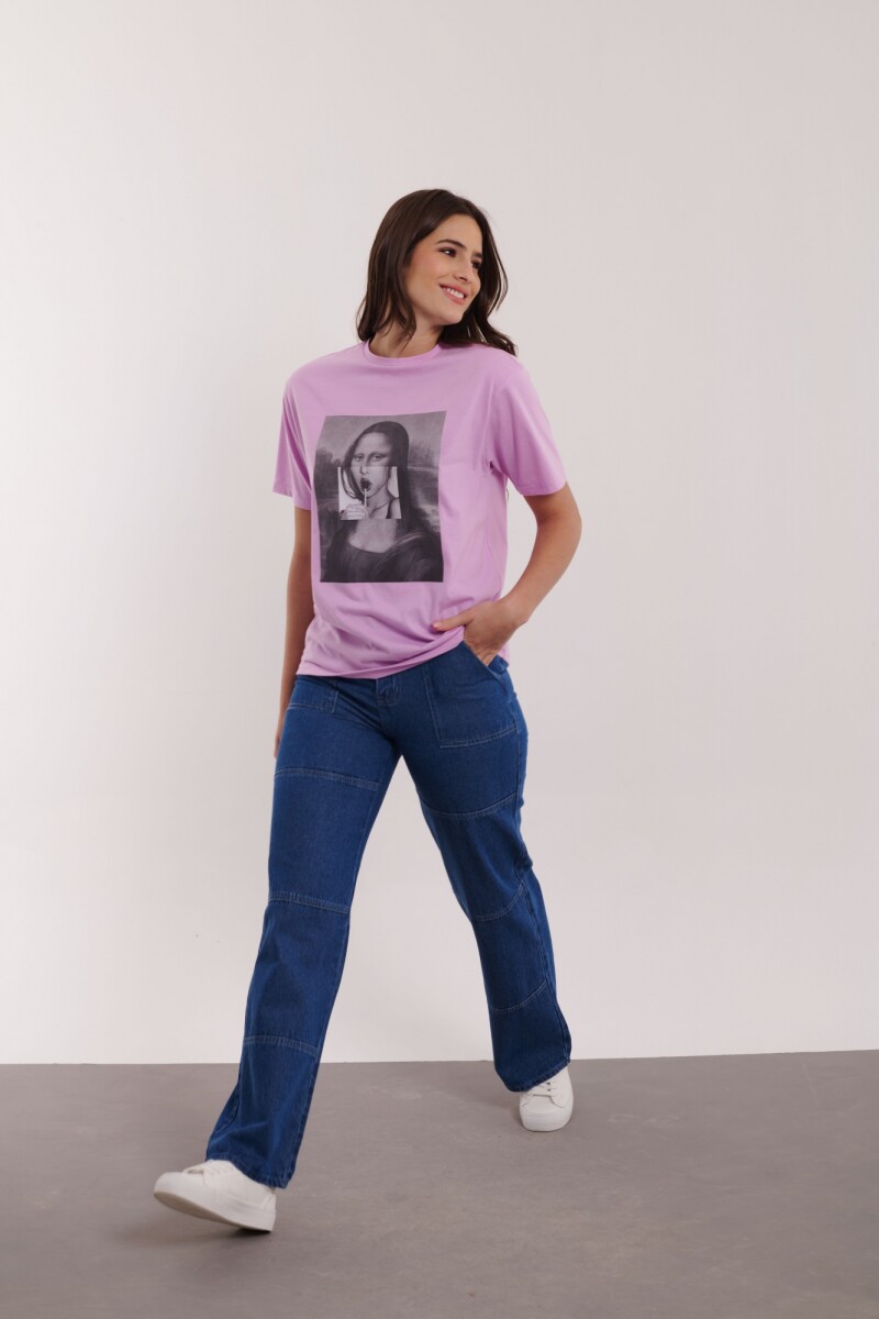 REMERA FANI LILA