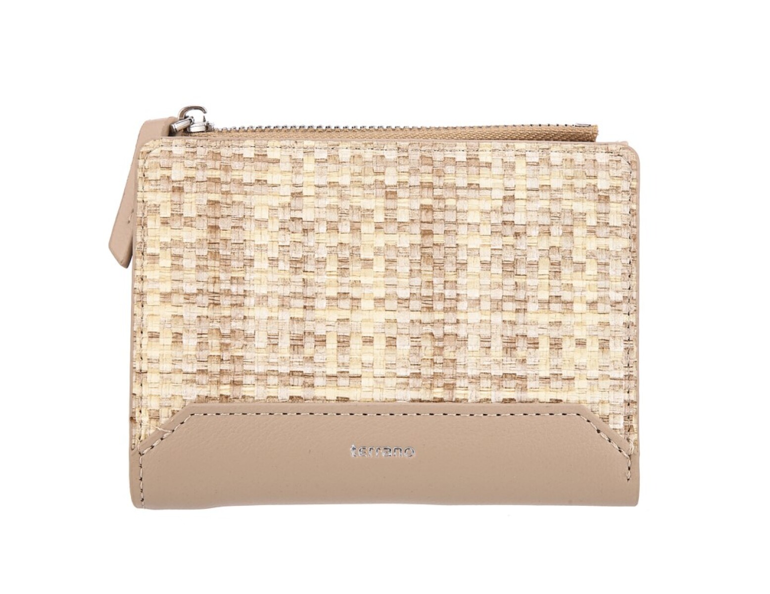 Monedero Telas - Beige 