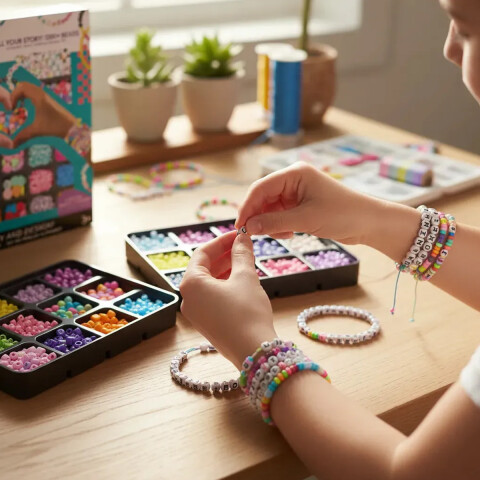 Set de Belleza x 1200 Cuentas para Crear Pulseras U