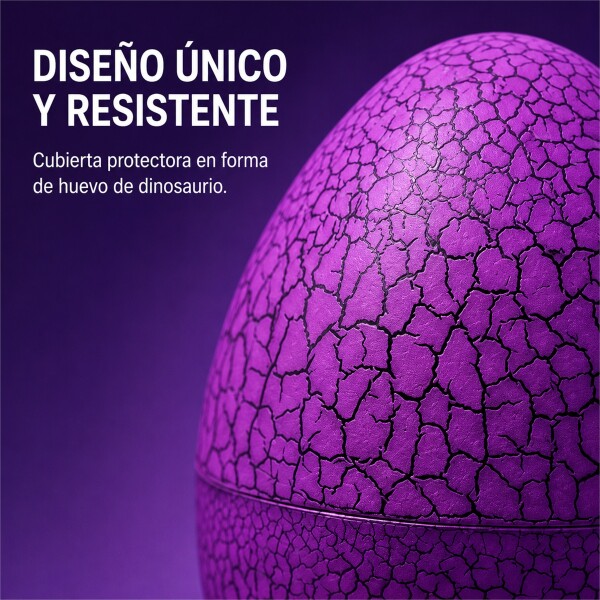 Juego de Mascota Virtual con Huevo y Consola Llavero Violeta 1