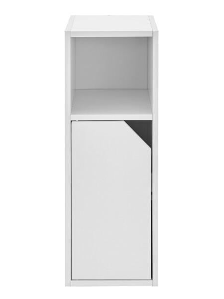 ESTANTERIA CON PUERTA BLANCO