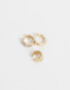 Bijou Cuff Con strass Set De Earcuff Con Strass - Dorado