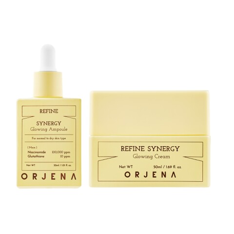Pack Glow ORJENA — Ampolla + Crema Refine Synergy (Brillo y manchas) Pack Glow ORJENA — Ampolla + Crema Refine Synergy (Brillo y manchas)