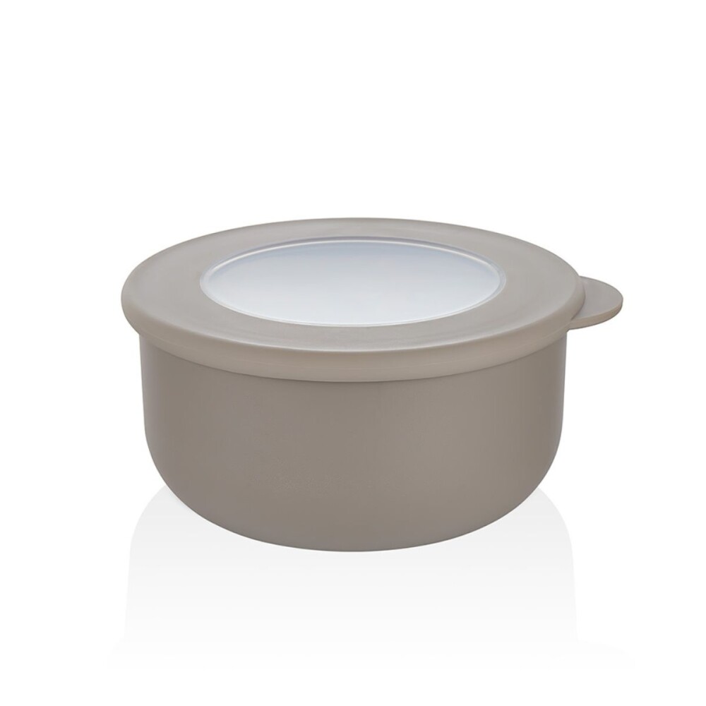 Vianda redonda con tapa silicona 900 ml QLUX IDEAS Vianda redonda con tapa silicona 900 ml QLUX IDEAS