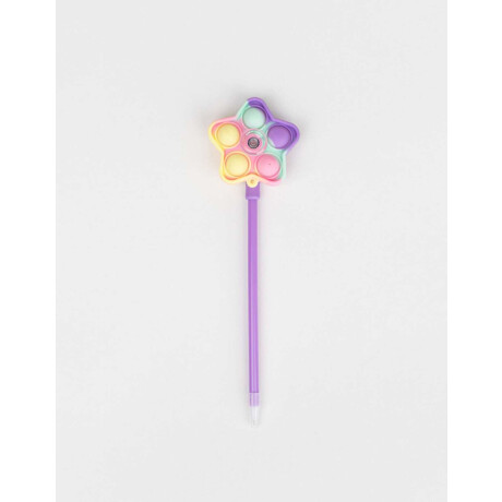 Boligrafo Con Spinner Combinacion Bicolor