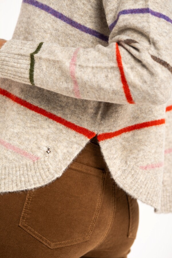 Sweater Rayado Multi