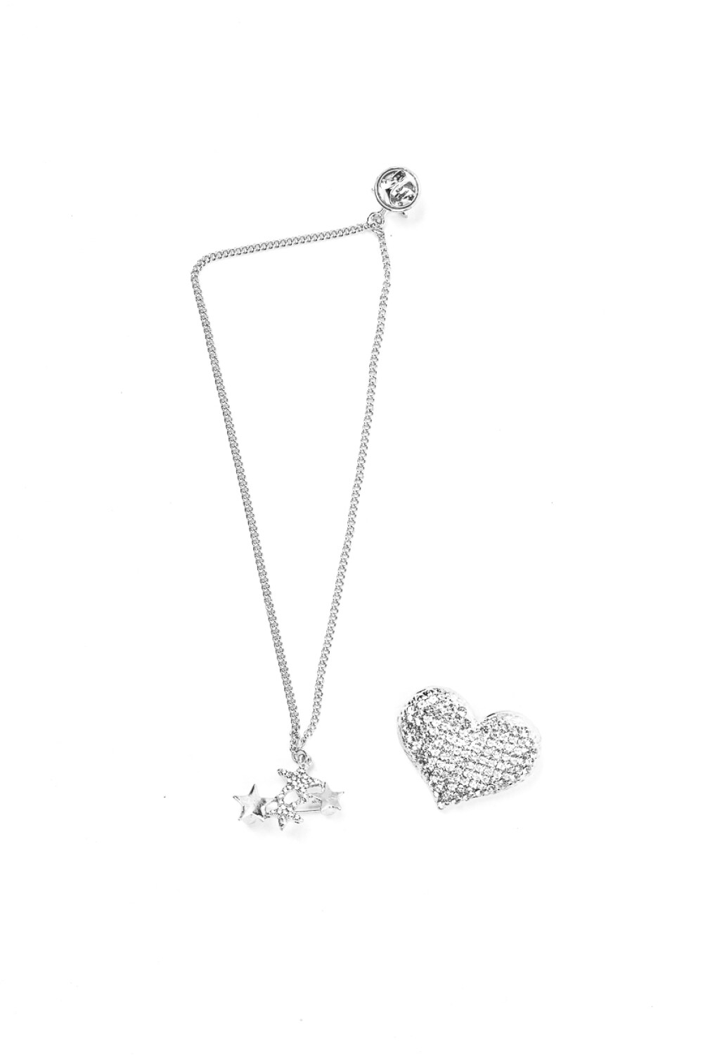 Prendedor Chain, Set 2 Pcs Estampado 1