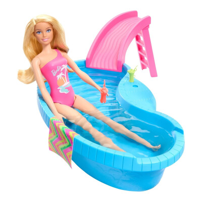 Barbie día de piscina Barbie día de piscina