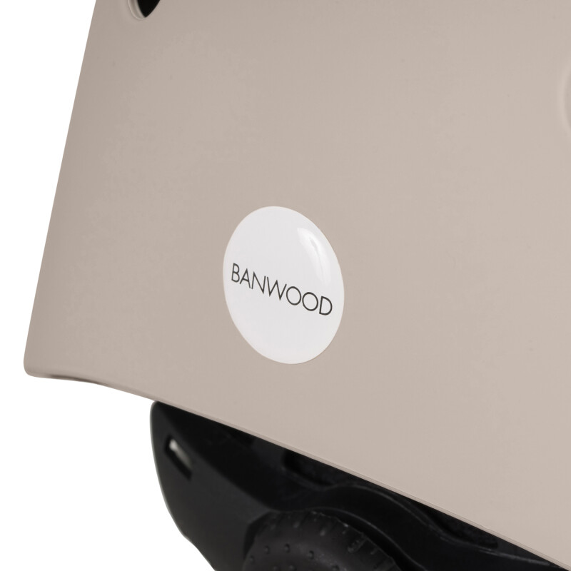 BW-HELMET-S Casco Para Niños Banwood - Beige Talle S