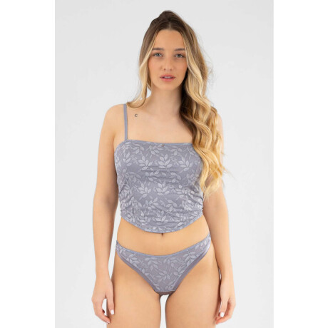 Corset strapless lavanda Lavander