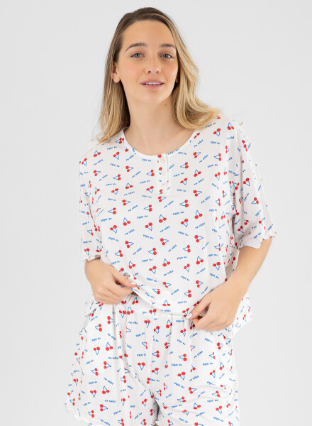 Cherry pijama short Cherry blossom